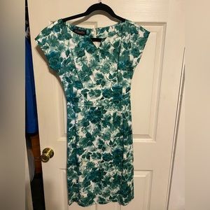 Trashy Diva. Jade watercolor. Martini dress. Size 4